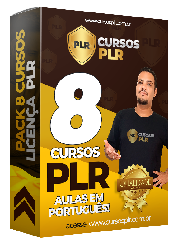 8 Cursos PLR em vídeo