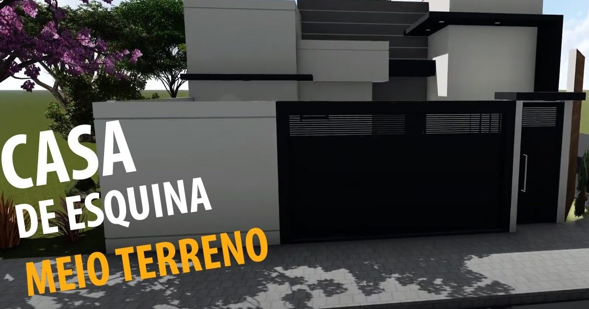 As vantagens em ter um terreno de esquina!