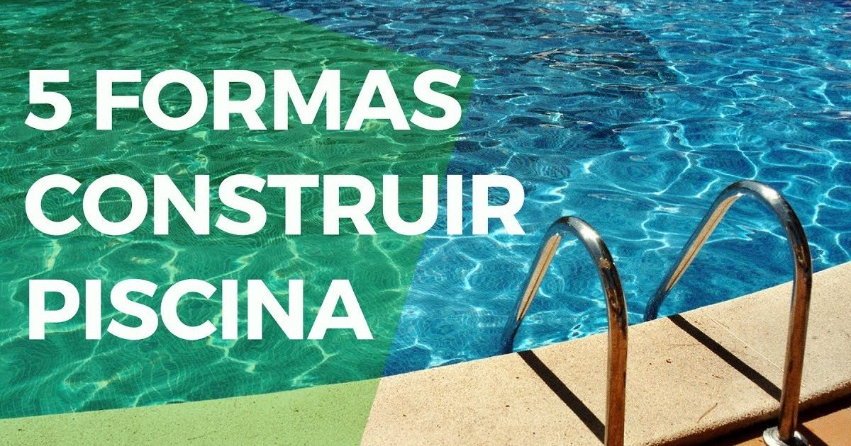 5 COISAS QUE VOCÊ PRECISA SABER ANTES DE CONSTRUIR UMA PISCINA!