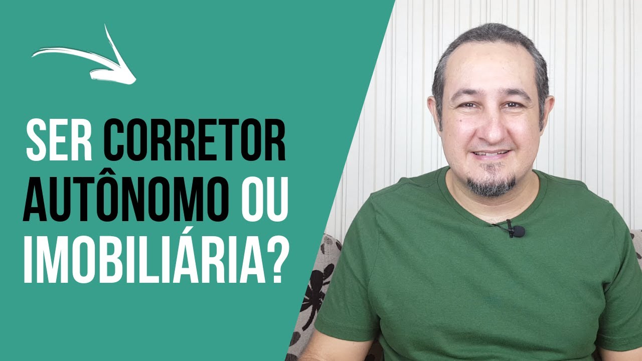 Ser corretor autônomo ou em uma imobiliária?