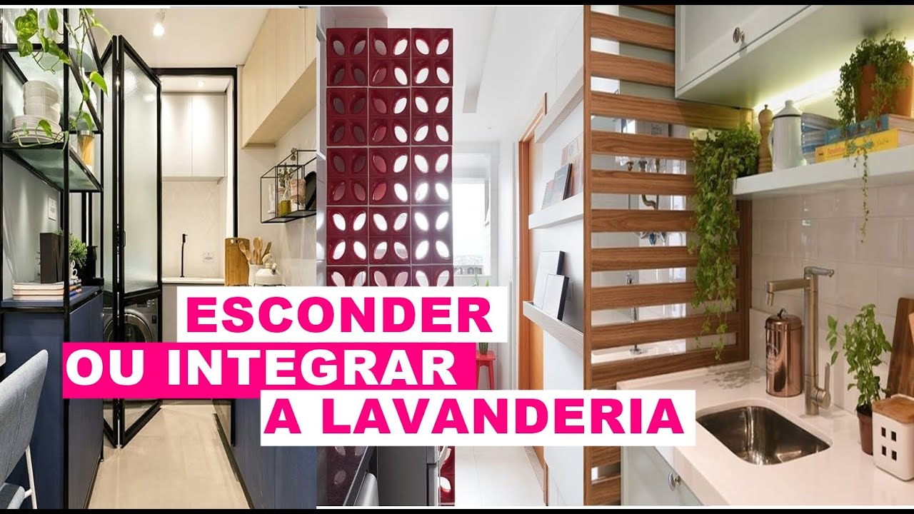 Como integrar cozinha com lavanderia?