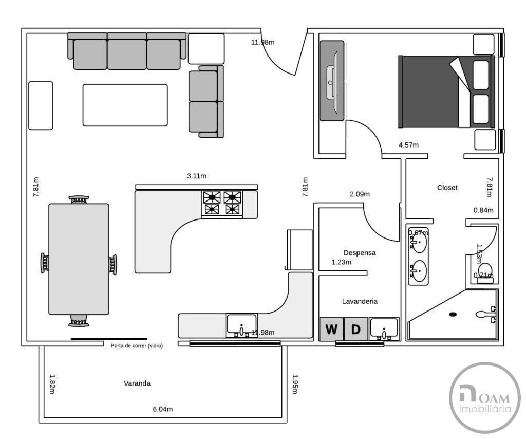 Apartamentos na planta SP